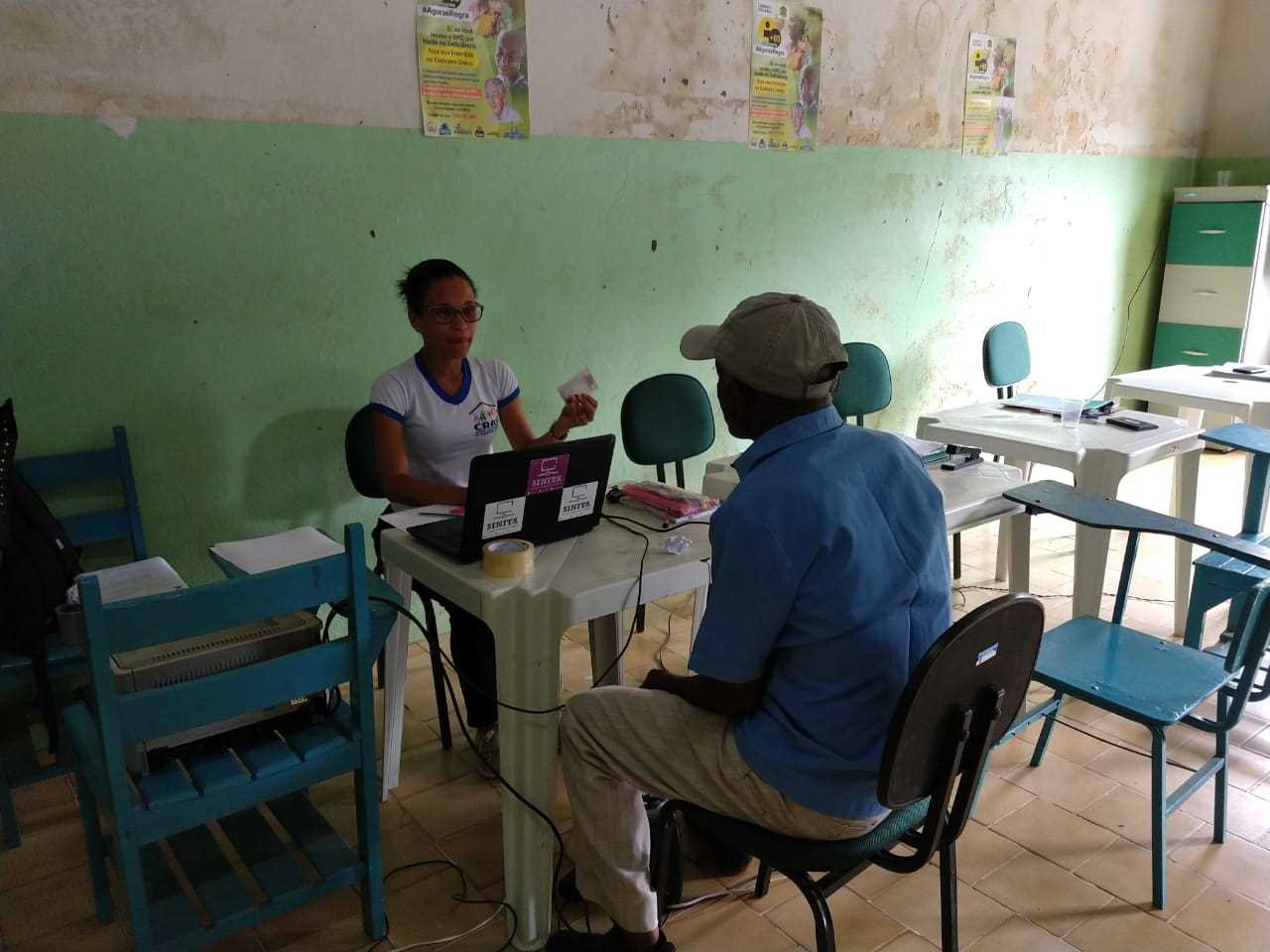 Secretaria de Assistência Social leva atendimento Itinerante ao Povoado do Novo Itamaraty.